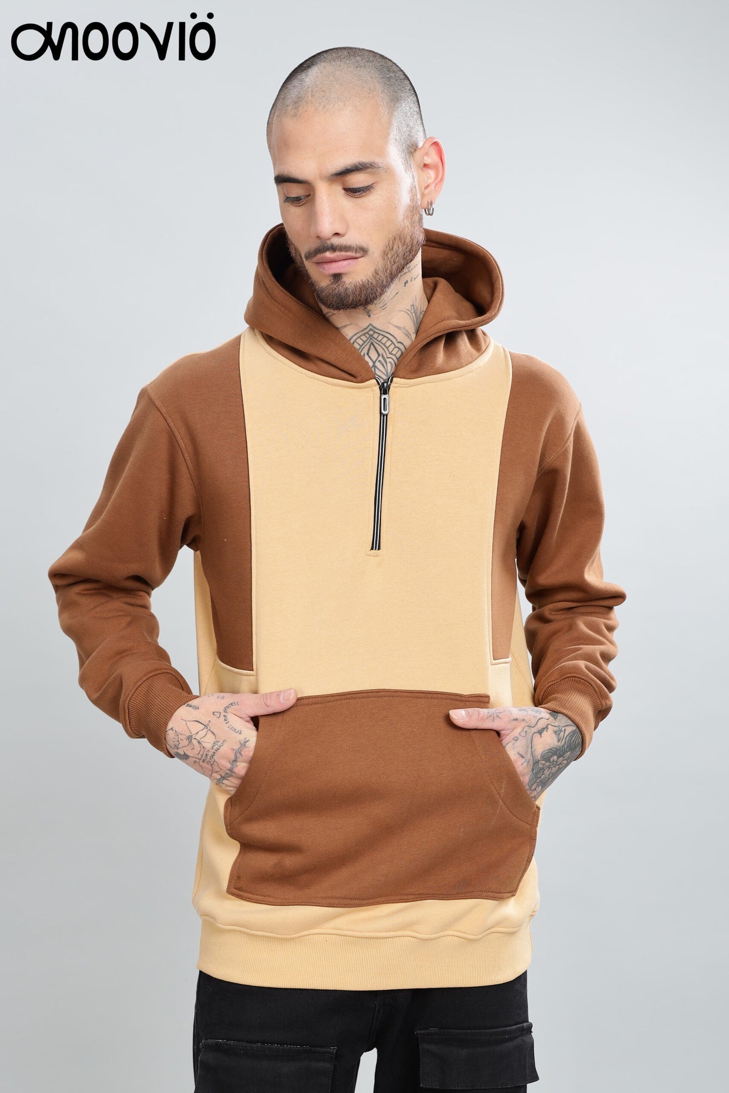 Cotton fleece premium winter collection zipper hoodies for men