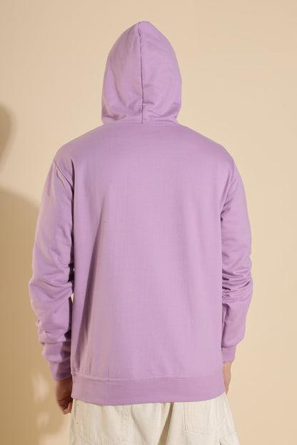 Moovio Men's Premium winter collection Purple Hoodie