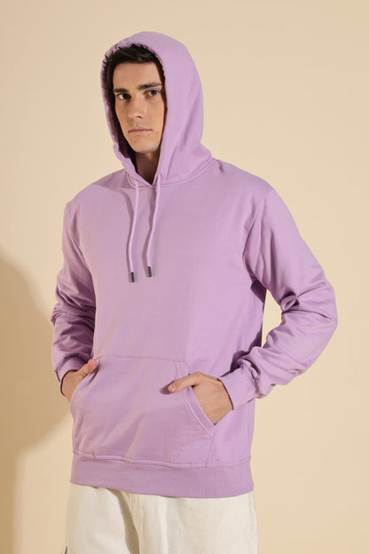 Moovio Men's Premium winter collection Purple Hoodie