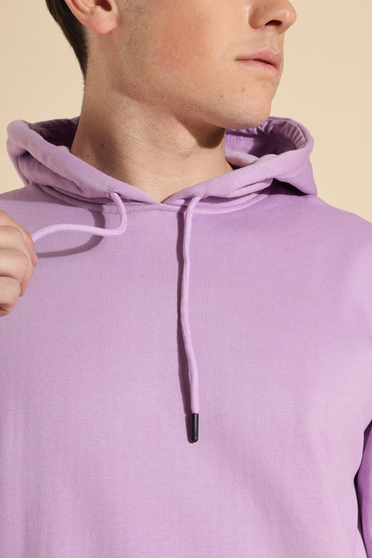 Moovio Men's Premium winter collection Purple Hoodie