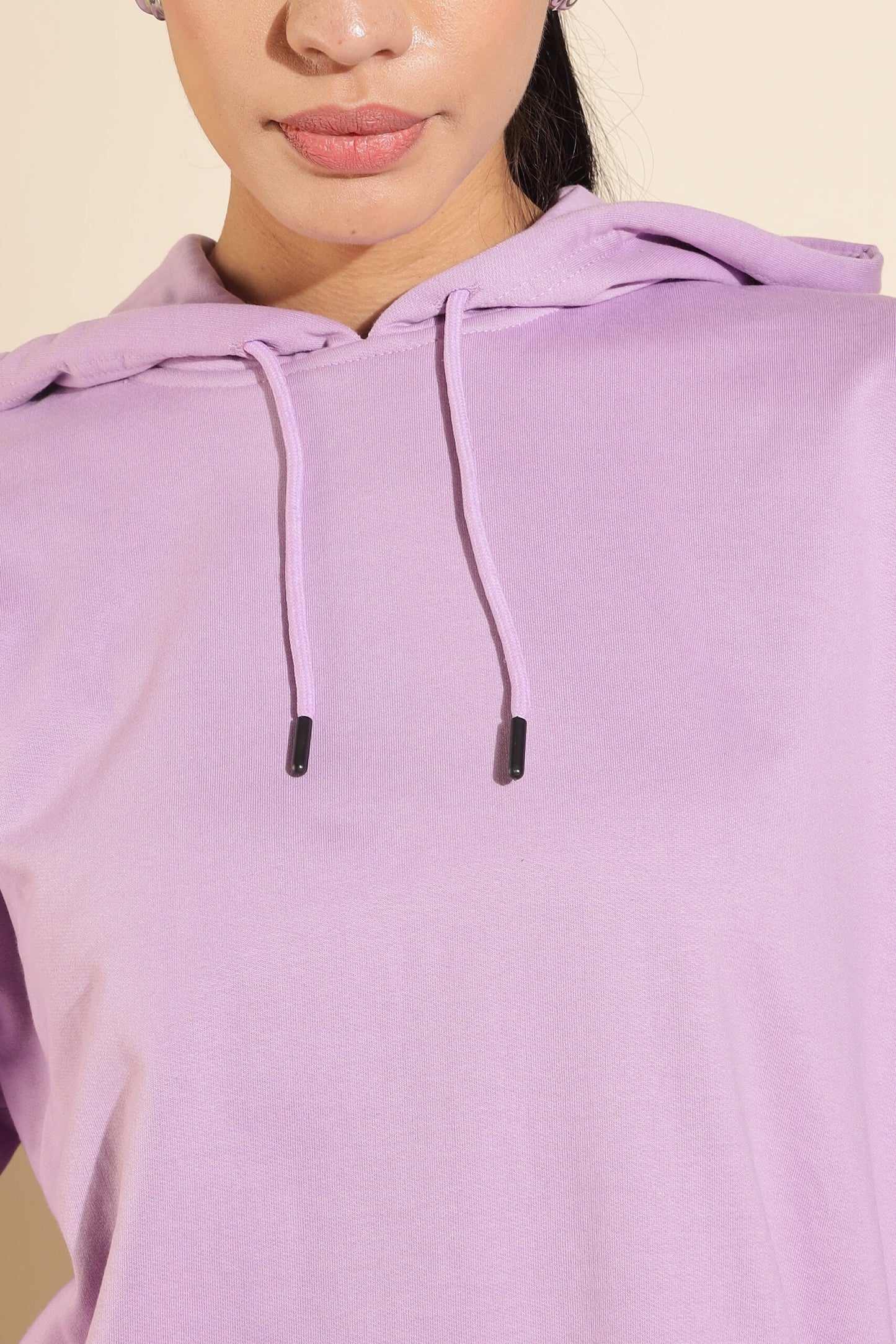 Moovio Women's Premium winter collection Purple Hoodie