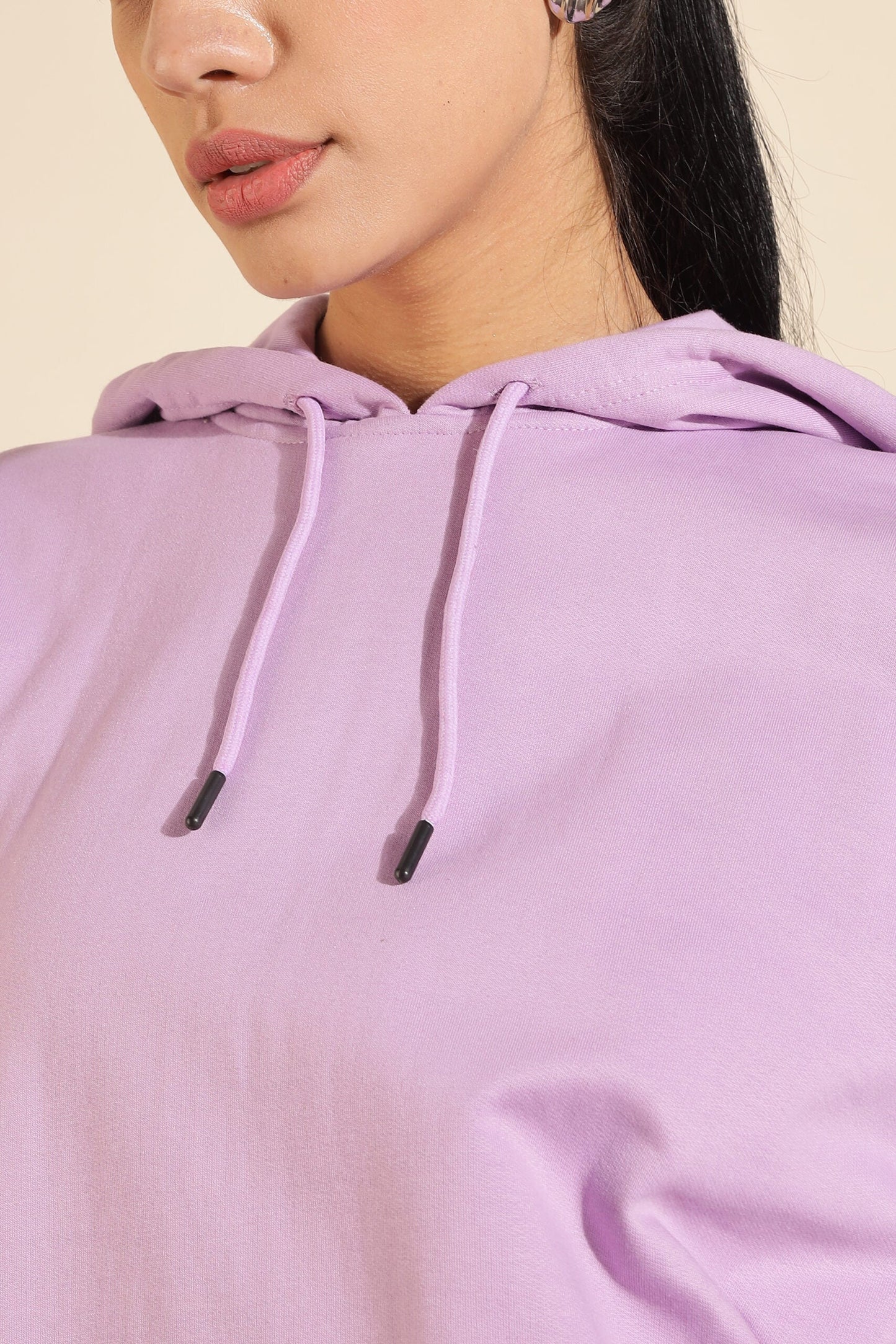 Moovio Women's Premium winter collection Purple Hoodie