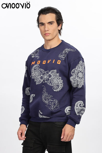 Cotton fleece premium men's winter collection oversize sweatshirt