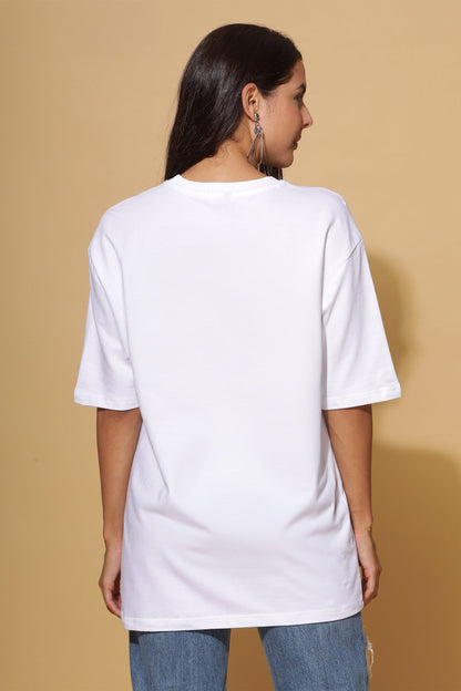 White Premium Oversize Tee