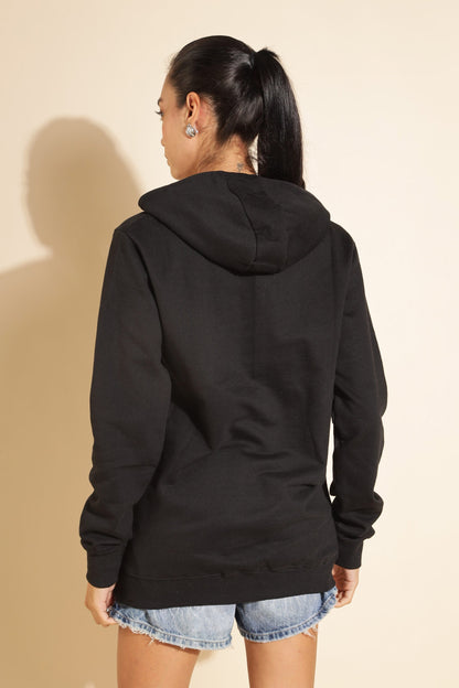 Moovio Women's Premium winter collection Black Hoodie