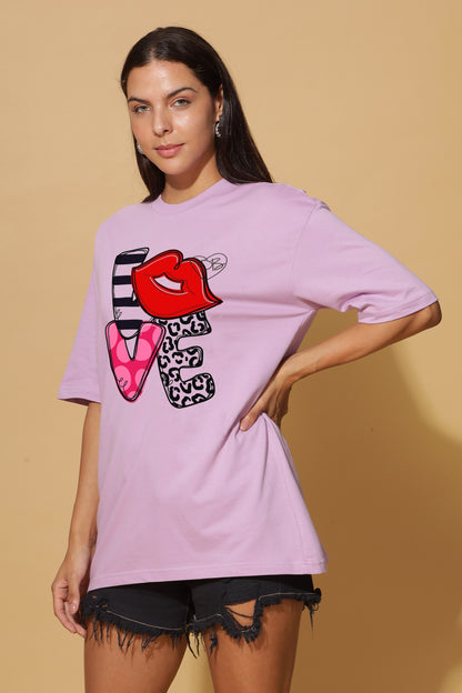 LOVE oversize premium tee