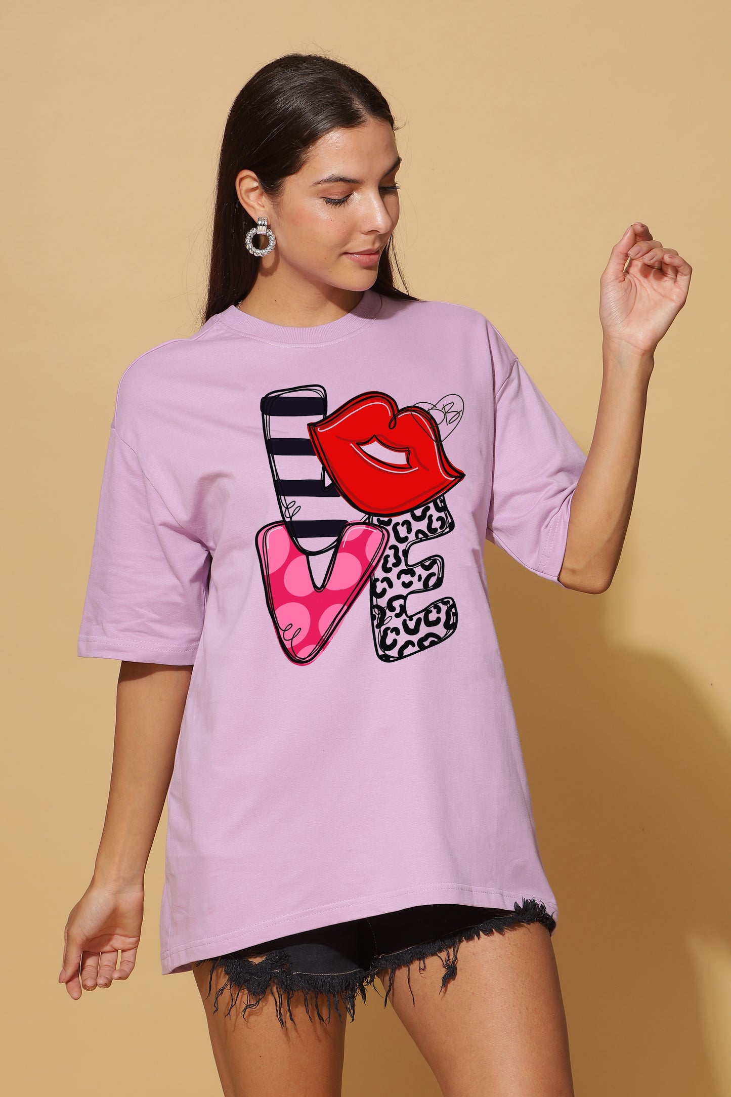 LOVE oversize premium tee